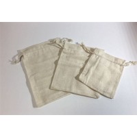 Cotton Pouches (rope close  bags)